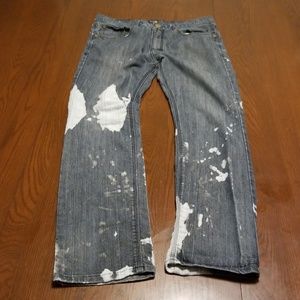 F.U.S.A.I bleached mens Jean N103:4:418